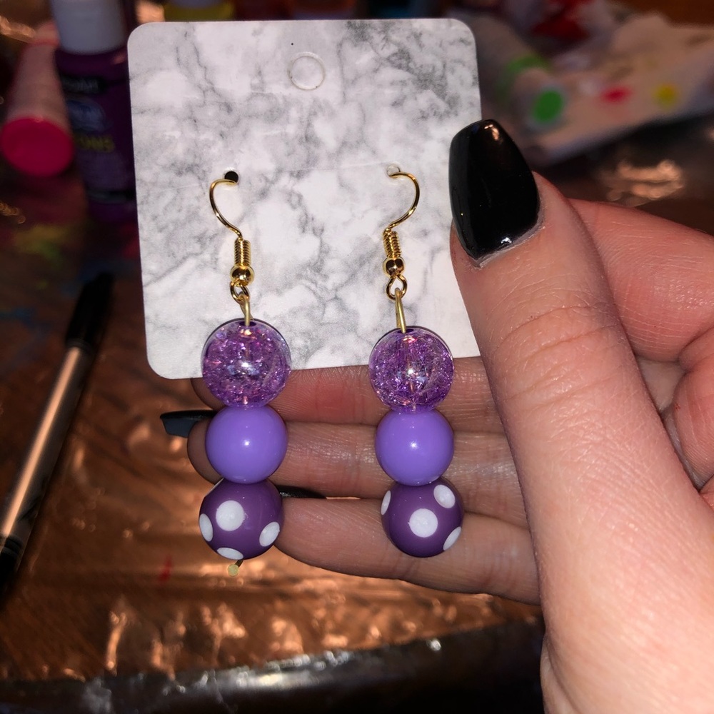 TCU earrings